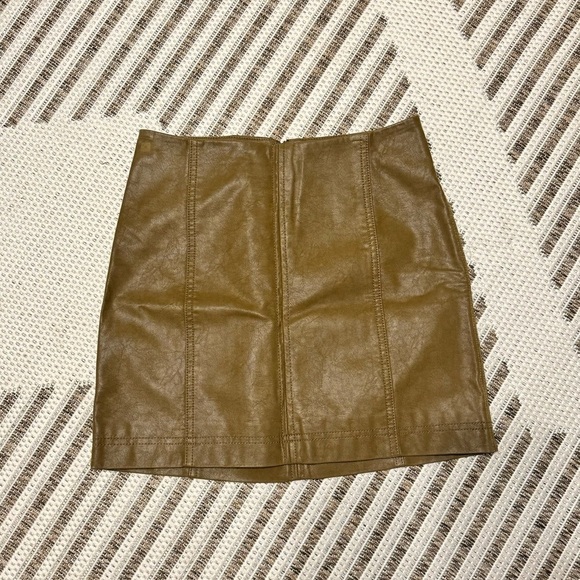 Free People | Vegan Suede Modern Femme Mini Skirt - Picture 4 of 6